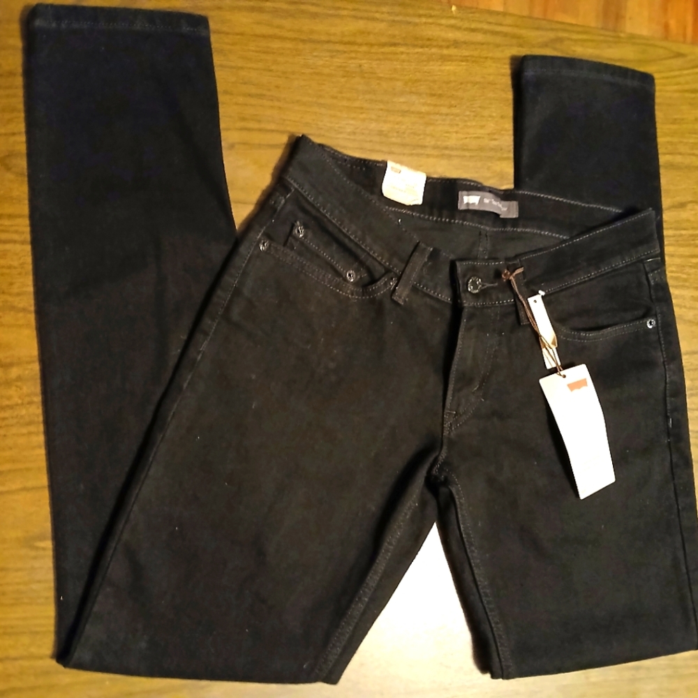 Levi's NWT Black Jeans Size 7S